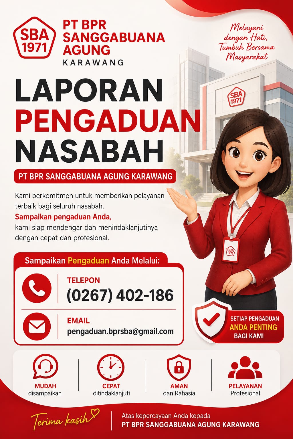 LAPORAN PENGADUAN NASABAH